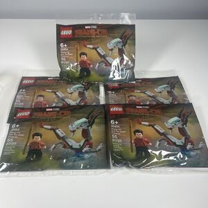 LEGO 30454 Marvel Super Heroes Shang-Chi and The Great Protector LOT Of 5 Bags